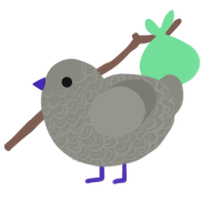 (unnamed), a ash chicken with a double-lace pattern