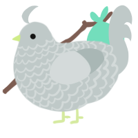 NIKE, a silver chicken with a lace pattern