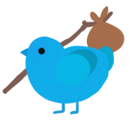 (unnamed), a sky and cerulean chicken with a double-lace pattern