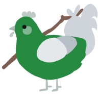 silvervine, a viridian and mist chicken