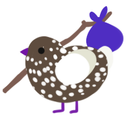 (unnamed), a bark and white chicken with a speckle pattern