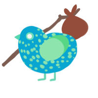 (unnamed), a cerulean and spring chicken with a speckle pattern