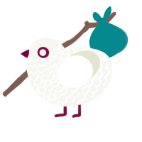 (unnamed), a white chicken with a lace pattern