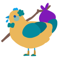 beach day, a honey and sea chicken