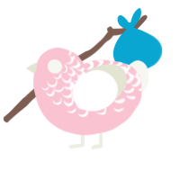 Rosie, a rose and white chicken with a half-lace pattern