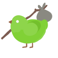 Glorbo, a grass chicken with a head pattern