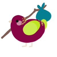 (unnamed), a maroon and lime chicken with a neck-band pattern