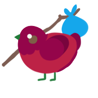 (unnamed), a crimson and maroon chicken with a head pattern