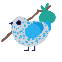 (unnamed), a mist and sky chicken with a speckle pattern
