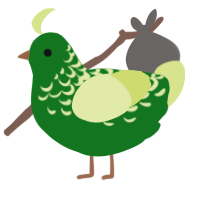 (unnamed), a leaf and lemon chicken with a half-lace pattern