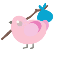 (unnamed), a rose and pink chicken with a neck-speckle pattern