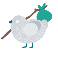 (unnamed), a mist chicken with a double-lace pattern