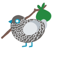 Lepidopterophobia, a grey and mist chicken with a lace pattern
