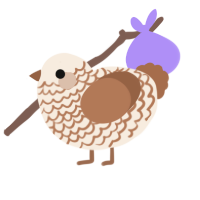 pie, a cream and brown chicken with a lace pattern