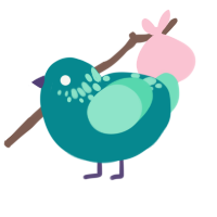 (unnamed), a teal and mint chicken with a neck-speckle pattern