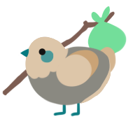 Mushroom Soup, a ash and beige chicken with a head pattern