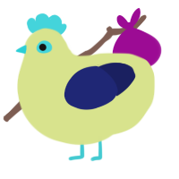G, a lemon and navy chicken