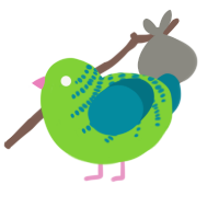 (unnamed), a grass and sea chicken with a half-bar pattern