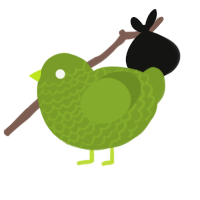 Public Intoxication, a chartreuse chicken with a lace pattern