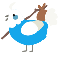 Wii Sports, a sky and white chicken with a head pattern