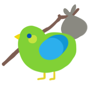 sour candy, a grass and sky chicken