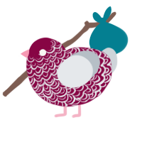 (unnamed), a maroon and mist chicken with a double-lace pattern