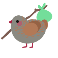 (unnamed), a ash and brown chicken with a half-lace pattern