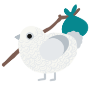 (unnamed), a white and mist chicken with a double-lace pattern