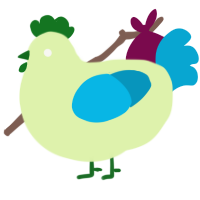 (unnamed), a apple and cerulean chicken
