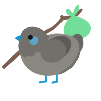 Beezow Zopittybop, a ash and grey chicken with a head pattern