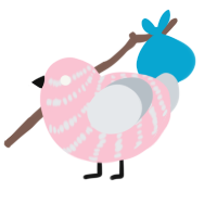(unnamed), a rose and mist chicken with a bar pattern