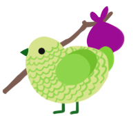 L1me jr, a lemon and grass chicken with a lace pattern