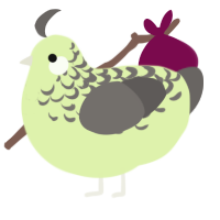 (unnamed), a apple and grey chicken with a half-lace pattern