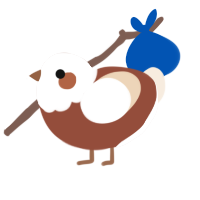 (unnamed), a russet and cream chicken with a head pattern
