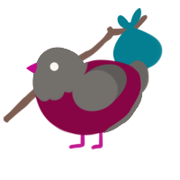 (unnamed), a maroon and grey chicken with a head pattern