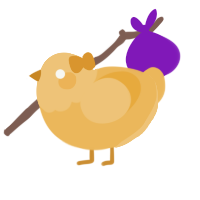 Hive, a honey chicken with a head pattern