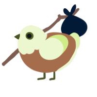 Shrek is Love, a brown and apple chicken with a head pattern