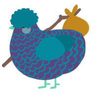 (unnamed), a overcast and sea chicken with a lace pattern