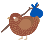mudpie, a russet and brown chicken with a lace pattern