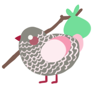 (unnamed), a ash and rose chicken with a lace pattern