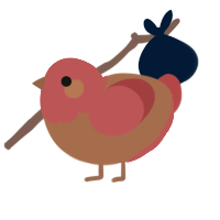 (unnamed), a brown and red chicken with a head pattern