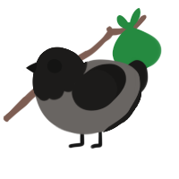 emo bro, a grey and sable chicken with a head pattern