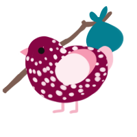 yxx rose, a maroon and rose chicken with a speckle pattern
