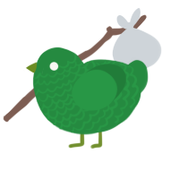 xxy viri, a viridian chicken with a lace pattern