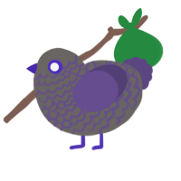 (unnamed), a grey and overcast chicken with a lace pattern