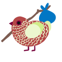 (unnamed), a red and apple chicken with a lace pattern