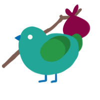 (unnamed), a turquoise and viridian chicken