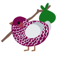 (unnamed), a wine and mist chicken with a lace pattern