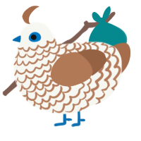 Espresso Macchiato, a white and brown chicken with a lace pattern