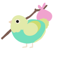 margarita, a mint and lemon chicken with a head pattern